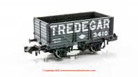377-093 Graham Farish 7 Plank Wagon End Door  number 3410 - 'Tredegar' Grey - Includes Wagon Load - Era 3